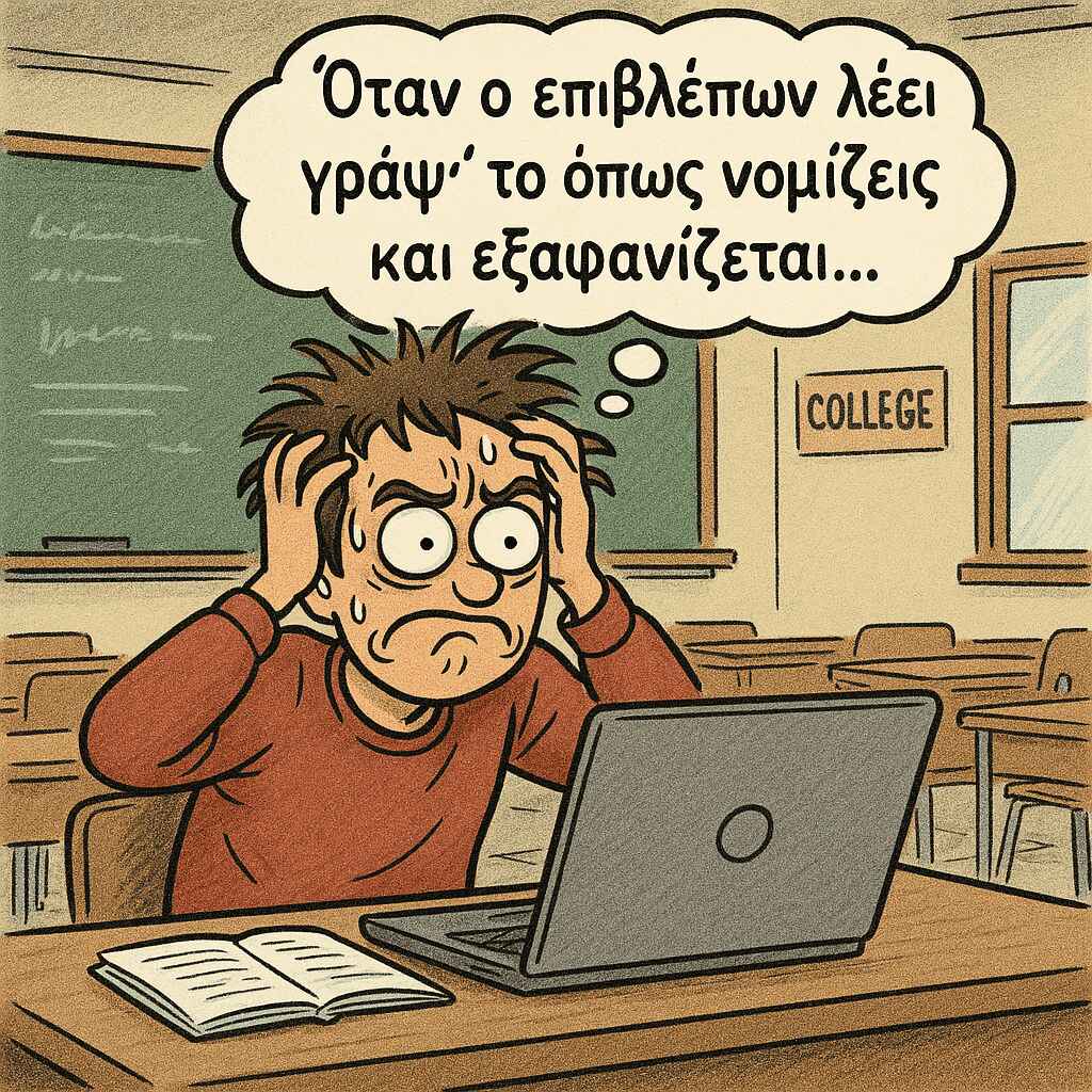 Όταν ο Επιβλέπων Καθηγητής δεν Βοηθά: Πώς να Προχωρήσεις στην Εργασία σου