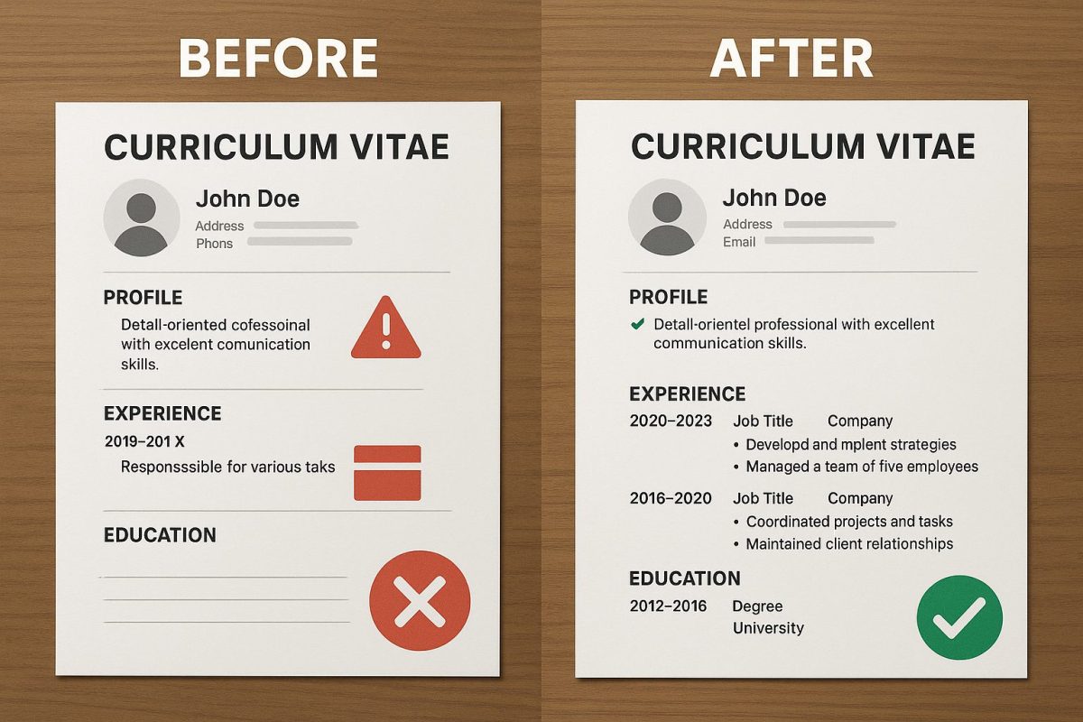 Το βιογραφικο σημείωμα παίζει σημαντικό ρόλο στη διεκδίκηση μιας θέσης εργασίας. Εμείς μπορούμε να σας βοηθήσουμε να δημιουργήσετε ένα αποτελεσματικό βιογραφικο