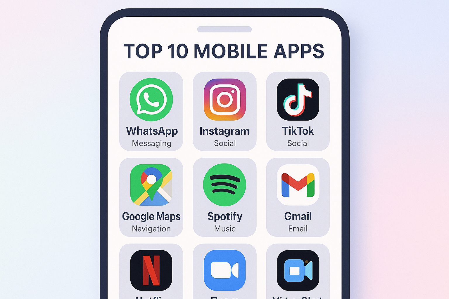 Οι δέκα καλύτερες εφαρμογές κινητών τηλεφώνων