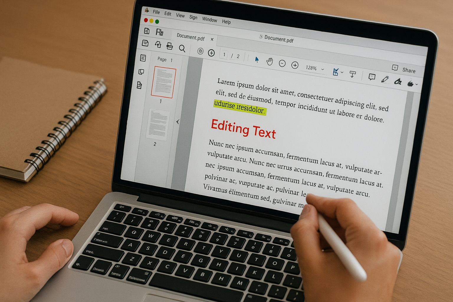 Πώς επεξεργάζομαι pdf αρχεία
