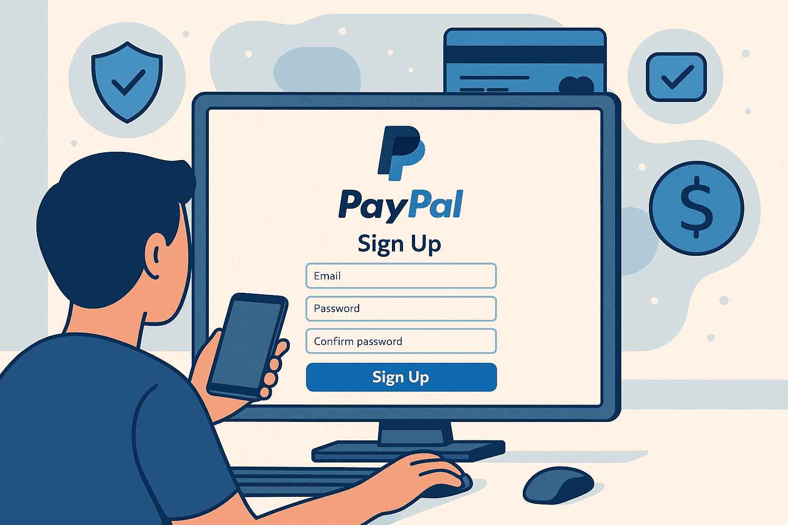 Πώς φτιάχνω λογαριασμό PayPal