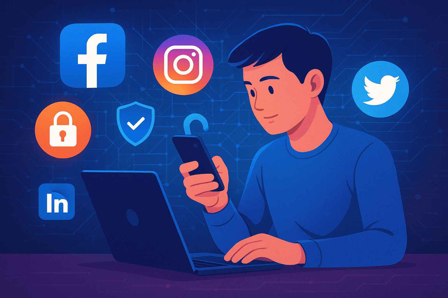 Ψηφιακή Παρουσία στα Κοινωνικά Δίκτυα: Προκλήσεις, Ευκαιρίες και Διαχείριση με Ασφάλεια