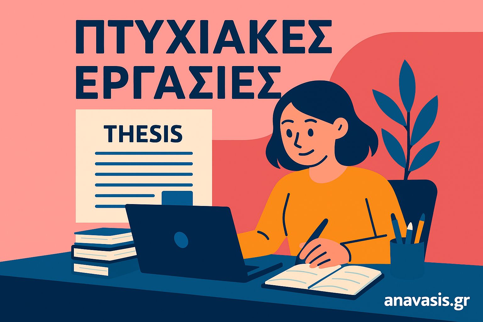 Νέα φοιτήτρια γράφει την πτυχιακή της εργασία με υποστήριξη από το Anavasis.gr.